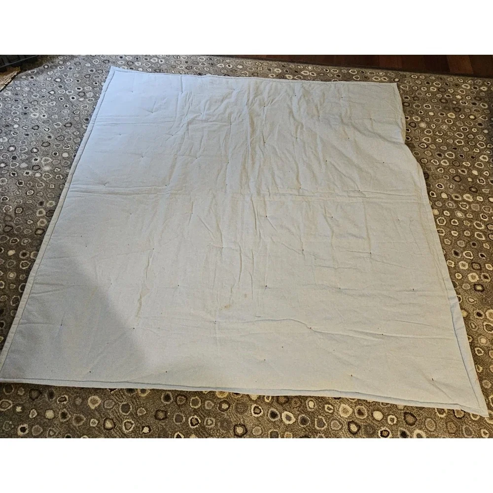 62×60 Hand Made‎ Quilt Blanket With Lady Bugs